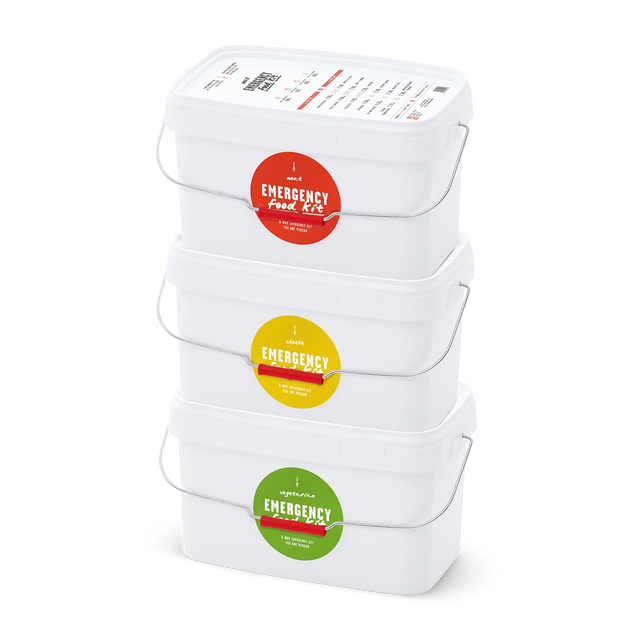 Kit alimentaire d’urgence : végétarien